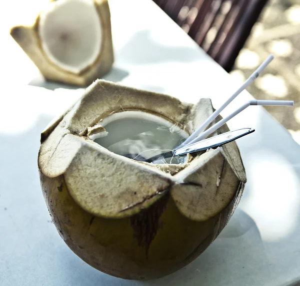 Kokosnuss trinken — Stockfoto