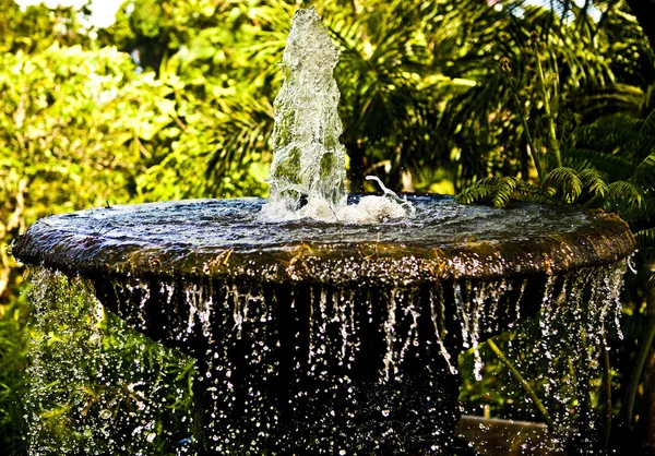 stock image Old fountain in the park