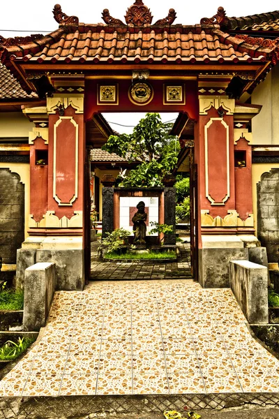 Puerta de entrada en Bali . —  Fotos de Stock