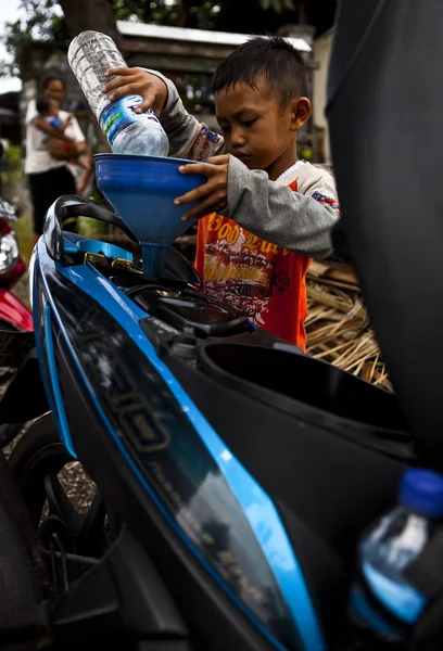 Arbetare. Bali - Indonesien. — Stockfoto