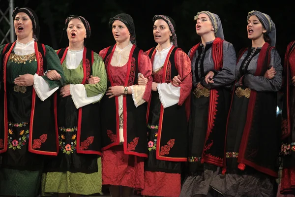 Danças tradicionais da Trácia - Grécia — Fotografia de Stock