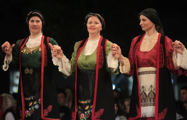 Tradiční tance z Thrákie - Řecko — Stock fotografie