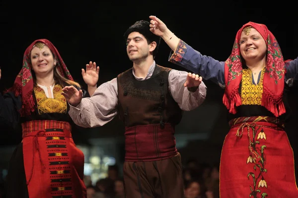 Traditionele dansen van Thracië - Griekenland — Stockfoto