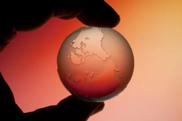 stock image Glass globe