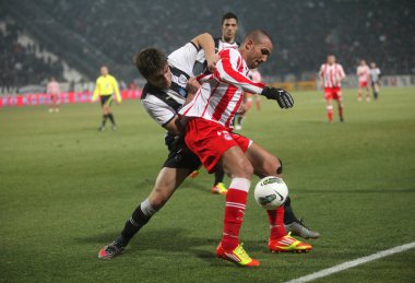 Paok ve Olympiakos (0-2 arasında futbol maç)