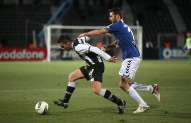 Paok ve Atromitos arasında futbol maçı (1 - 2)