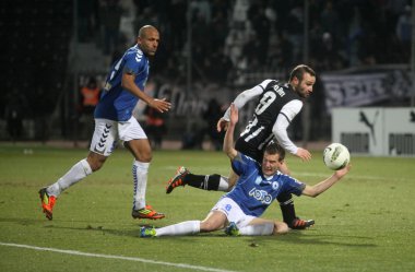 Paok ve Atromitos arasında futbol maçı (1 - 2)