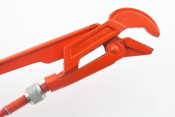 stock image Orange pipe wrench