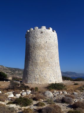 Mesta Köyü Sakız Adası Yunanistan