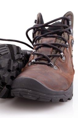 Mountain boots clipart