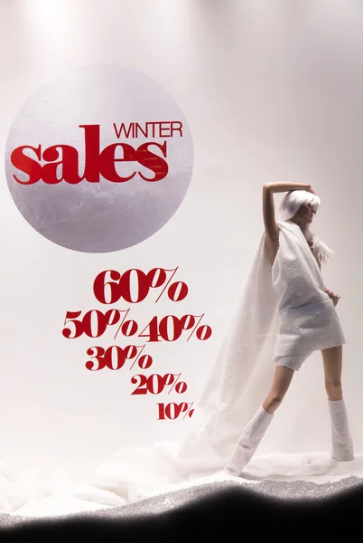 stock image Winter sales