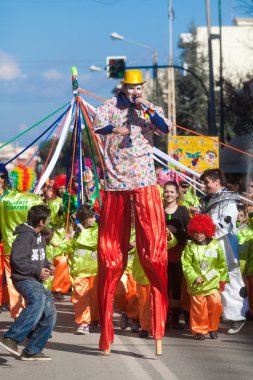 Karnaval geçit katılımcısı