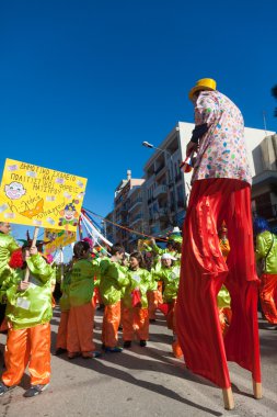 Karnaval geçit katılımcısı