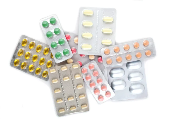 Paquete de pastillas — Foto de Stock