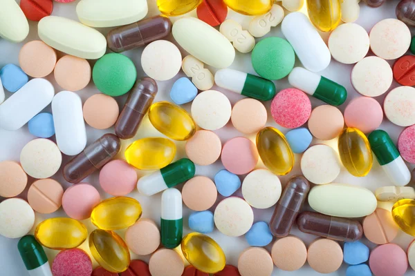 Pillole, compresse e capsule — Foto Stock