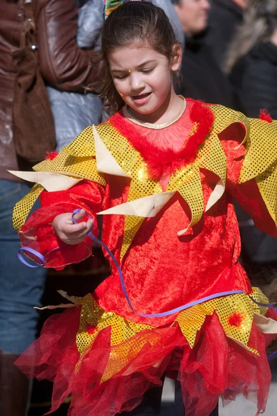 stock image Participant of carnival parade