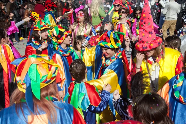 Partecipante alla sfilata di carnevale — Foto Stock
