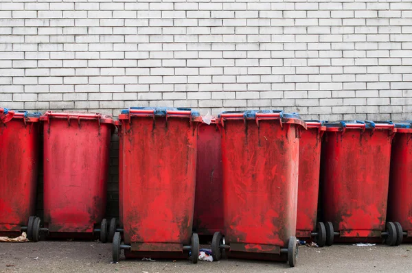 Garbage bins — Stock Photo, Image