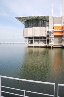 Lizbon, Portekiz bina modern oceanarium