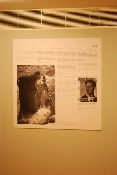 Annemarie Schwarzenbach exhibition at CCB, Portugal — Stock Photo, Image