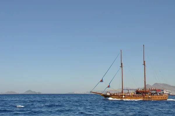 stock image Boat cruising