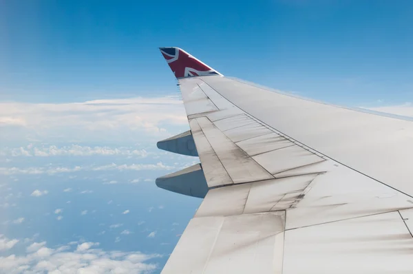 stock image Boeing 747 wing