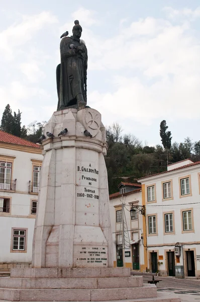 Gualdim Pais statue — Stock Photo, Image