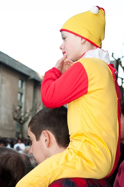 Carnaval de ourem, Portugalsko — Stock fotografie