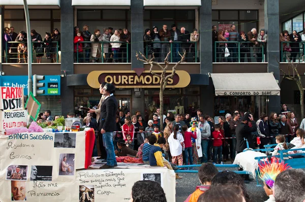 Carnaval de Ourém, portugal — Foto de Stock