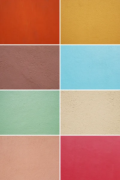 Färgglada väggar — Stockfoto