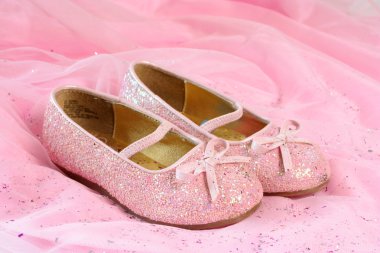 Little princess shoes clipart