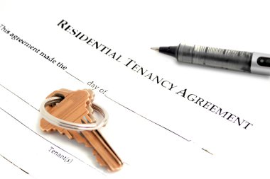 Residential tenancy agreement clipart