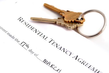 Residential tenancy agreement clipart