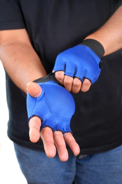 Gewogen handschoenen — Stockfoto