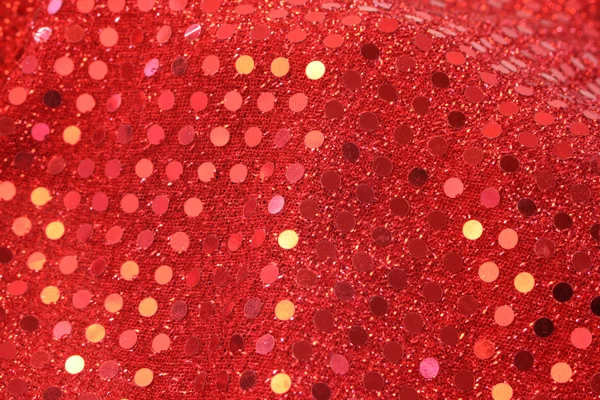 Red sequin background — Stock Photo, Image