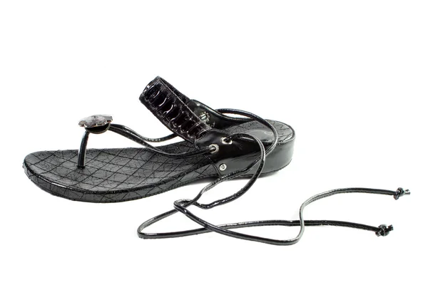 Sandálias de corda — Fotografia de Stock