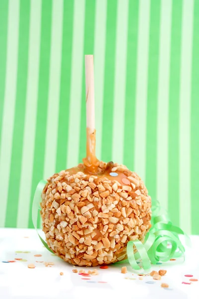 Karamel snoep apple — Stockfoto
