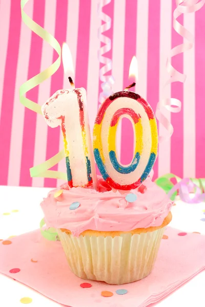 Cumpleaños de una joven — Foto de Stock