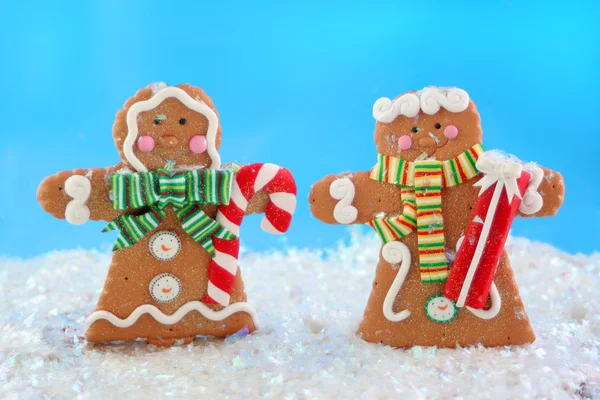 Pareja de pan de jengibre — Foto de Stock