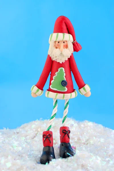 Papai Noel magro — Fotografia de Stock