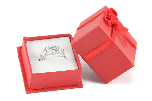 Diamante di fidanzamento — Foto Stock