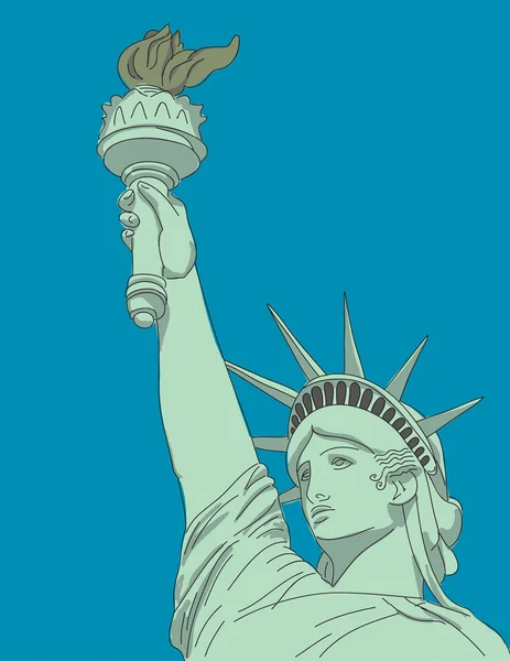 Statue of Liberty — Stock Vector