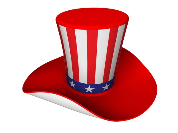 Hat of Uncle Sam — Stock Photo, Image