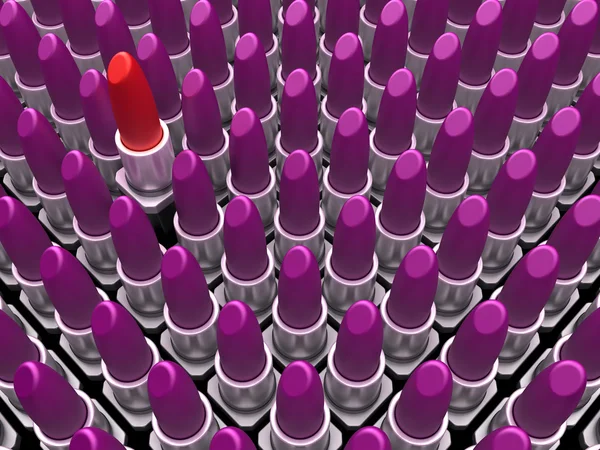Lipstick tube — Stockfoto