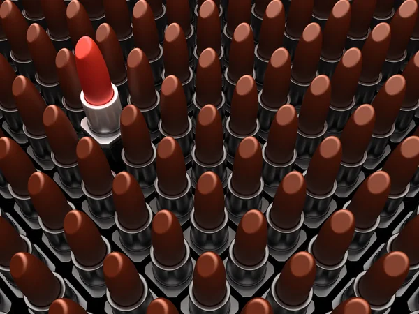Lipstick tube — Stockfoto
