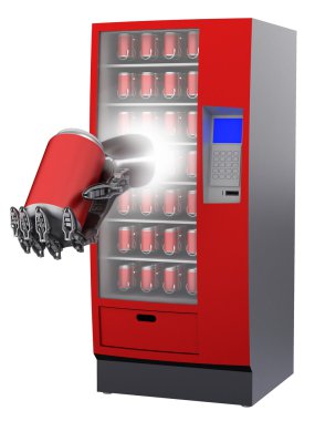 Vending machine clipart