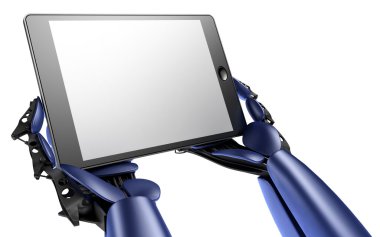 Android tablet PC clipart