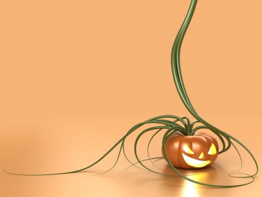 Cadılar Bayramı Balkabağı (mum jack)