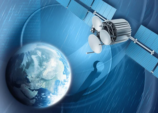 Telewizja satelitarna — Zdjęcie stockowe
