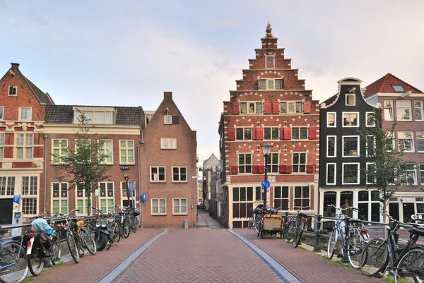 阿姆斯特丹，古老的小镇 — 图库照片